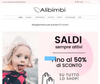 Alibimbi.it(Scopri la linea di Abbigliamento per bambini online 0) Screenshot