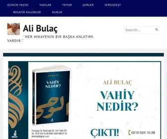 Alibulac.net(Ali Bulaç) Screenshot