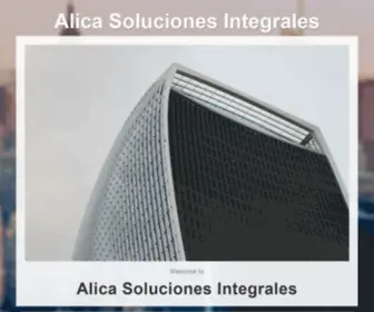 Alica.mx(Alica Soluciones Integrales) Screenshot