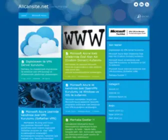 Alicansite.net(JUST A LITTLE CODE) Screenshot