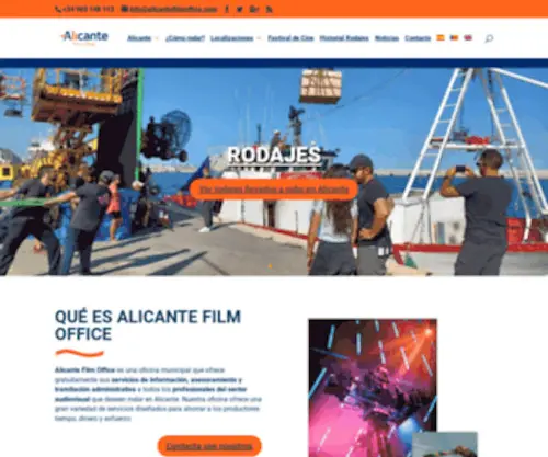 Alicantefilmoffice.com(Alicante FilmOffice) Screenshot