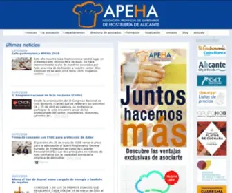 Alicantehosteleria.com(Asociaci) Screenshot