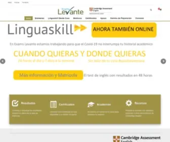 Alicanteprovinceplus.com(Exámenes de Cambridge en Alicante) Screenshot
