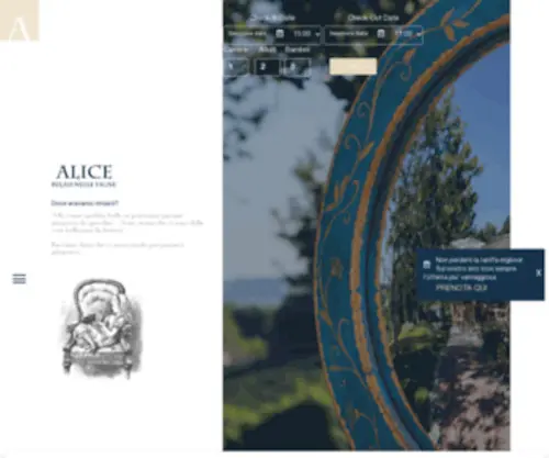 Alice-Relais.com(Alice Relais nelle Vigne) Screenshot