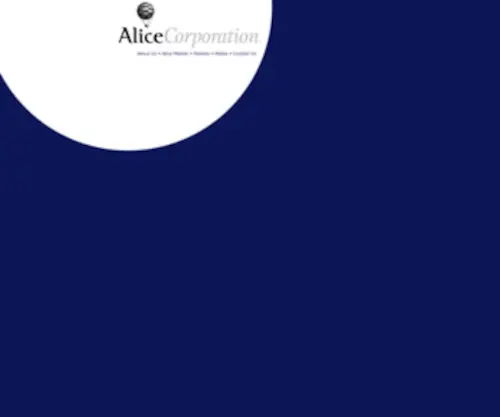 Alicecorp.com(Alice Corporation) Screenshot
