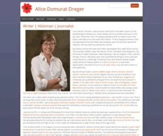 Alicedreger.com(Writer) Screenshot
