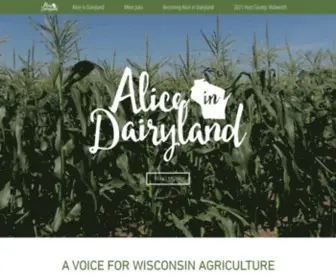 Aliceindairyland.com(Agricultural Marketing) Screenshot