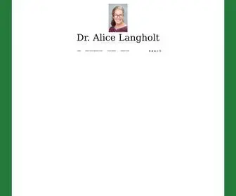 Alicelangholt.com(Reiki Master Teacher) Screenshot