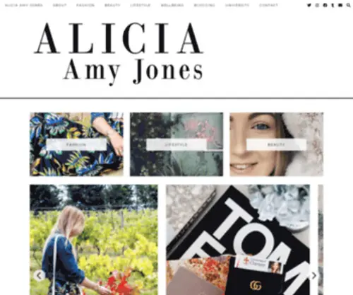 Aliciaamyjones.co.uk(Alicia Amy Jones) Screenshot