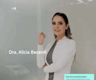 Aliciabecerril.com(Alicia Becerril) Screenshot