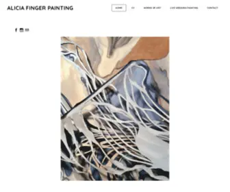 Aliciafingerpainting.com(ALICIA FINGER PAINTING) Screenshot