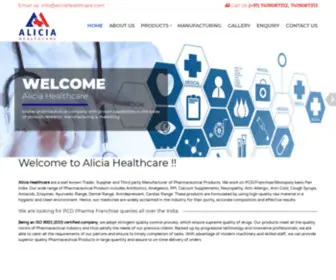 Aliciahealthcare.com(Alicia Healthcare) Screenshot