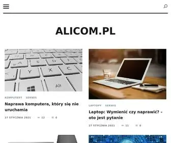 Alicom.pl(Najlepszy serwis komputerowy) Screenshot