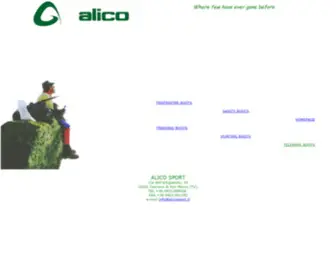 Alicosport.it(Alico Sport) Screenshot