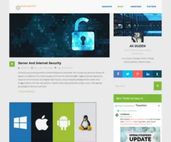 Aliduzen.com(Türkiye'nin Hosting ve Cloud Saglayıcısı) Screenshot