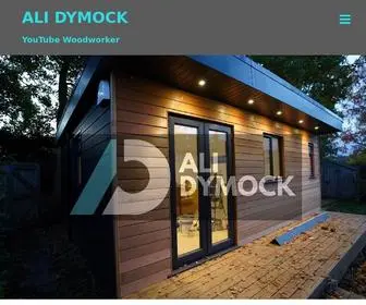 Alidymock.com(ALI DYMOCK) Screenshot