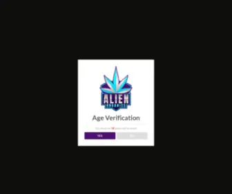 Alien-Organics.com(The Best CBD Platform) Screenshot