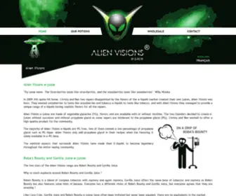 Alien-Visions.com(Juice ®) Screenshot