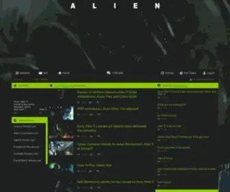 Alien5-Movie.com(Alien 5 Movie) Screenshot