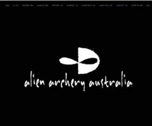 Alienarchery.com(Alien Archery Australia HOME) Screenshot