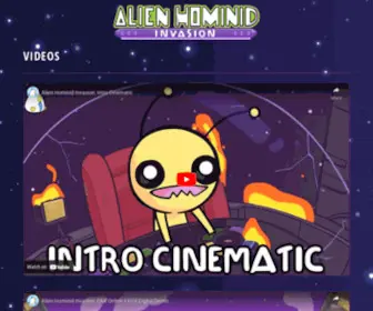 Alienhominidinvasion.com(The Behemoth) Screenshot