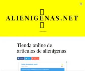 Alienigenas.net(Alienígenas) Screenshot