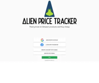 Alienpricetracker.com(Alien Price Tracker) Screenshot