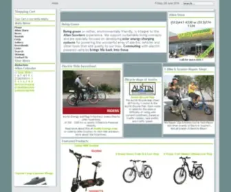 Alienscooters.com(Alien Scooters) Screenshot