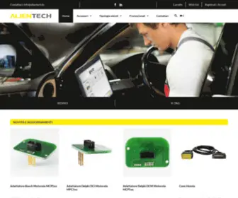 Alientech-Shop.it(Alientech Shop Italia) Screenshot