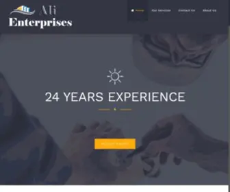 Alienterprises.co.in(A Repair) Screenshot