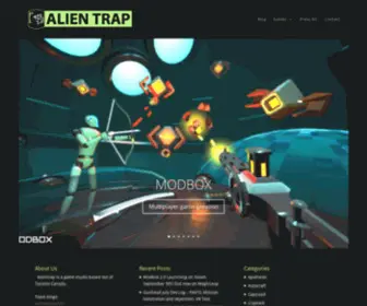 Alientrap.com(Alien trap) Screenshot