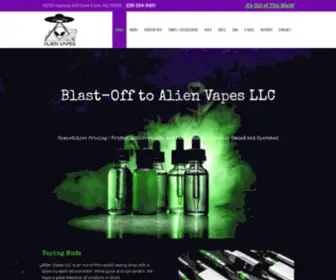 Alienvapeskiln.com(Alien Vapes LLC) Screenshot