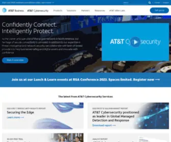 Alienvault.com(At AT&T Cybersecurity our mission) Screenshot