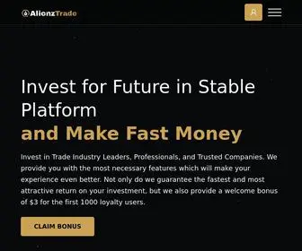 Alienztrade.com(Hyip) Screenshot