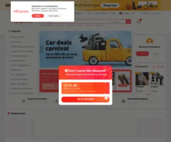 Aliexpress.cm(Aliexpress) Screenshot