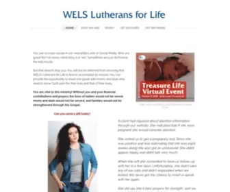 Alife2.com(WELS Lutherans for Life) Screenshot