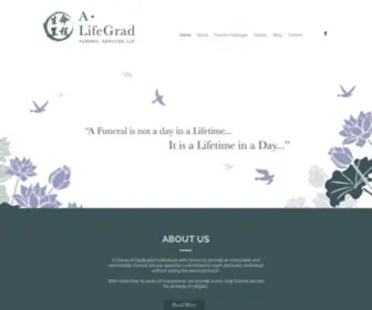 Alifegrad.com(A Life Grad) Screenshot