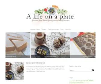 Alifeonaplate.com(A life on a plate) Screenshot