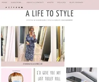 Alifetostyle.com(A Life To Style) Screenshot