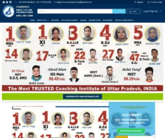 Aligarhcoachingcentre.com(Aligarh Coaching Centre) Screenshot