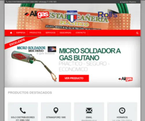 Aligas.com.ar(Aligás) Screenshot