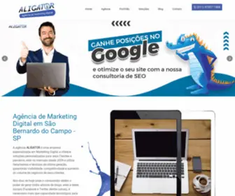 Aligator.com.br(AgÃªncia de Marketing Digital em SÃ£o Bernardo do Campo) Screenshot