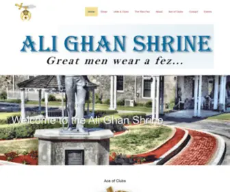 Alighanshriners.com(ALIGHANSHRINERS) Screenshot