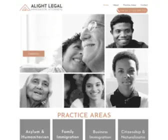 Alightlegal.com(Alight Legal PLLC) Screenshot