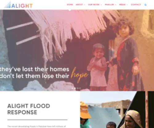 Alightpakistan.org(Alight Pakistan) Screenshot