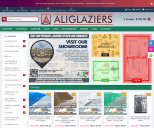 Aliglaziers.com(Aliglaziers) Screenshot