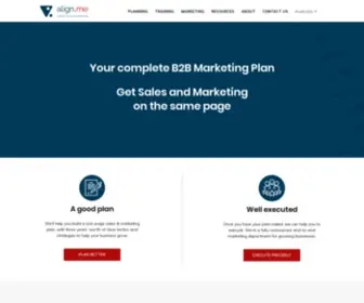 Align.me(B2B Marketing Services) Screenshot