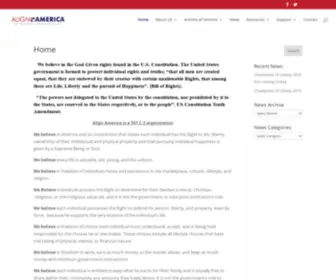 Alignamerica.org(Align America) Screenshot