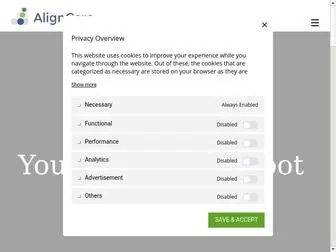 Aligncare.com(Medical and Pharmacy Risk and Revenue Optimization) Screenshot