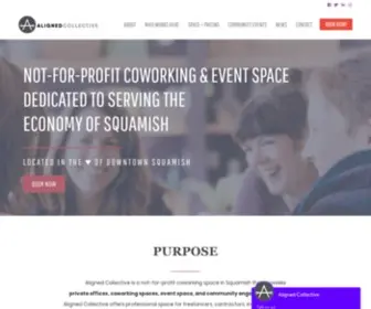 Alignedcollective.ca(Aligned Collective) Screenshot